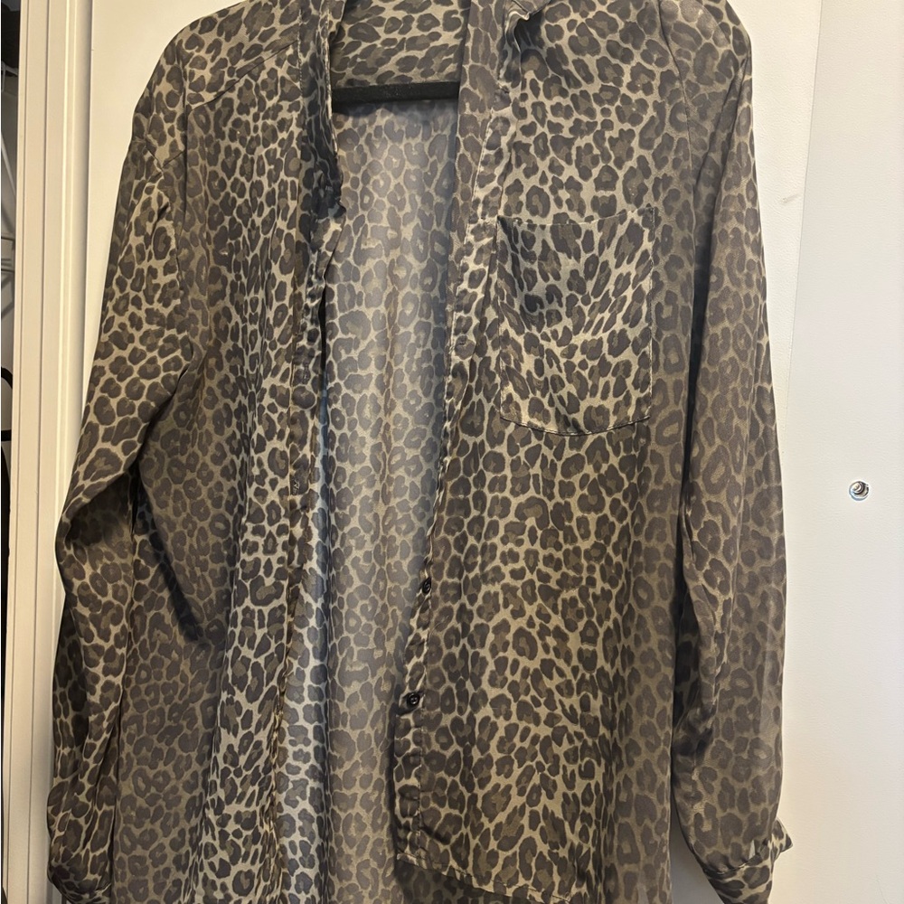 Leopard Print Women's Jacket